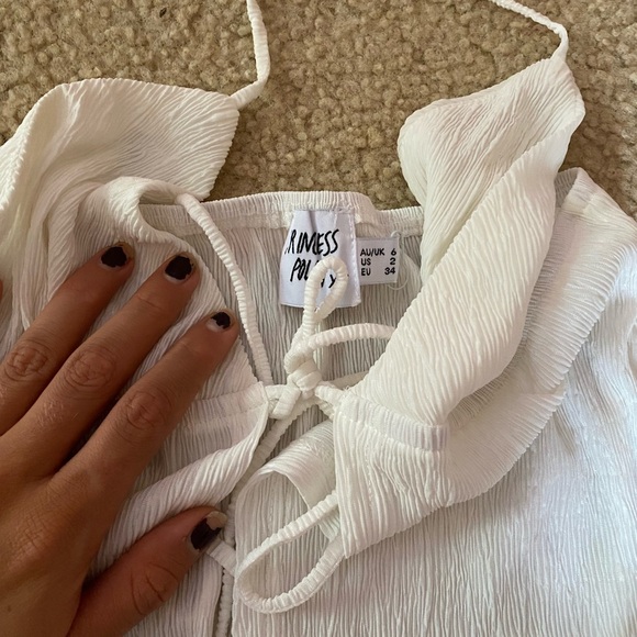 white tie top - Picture 4 of 4